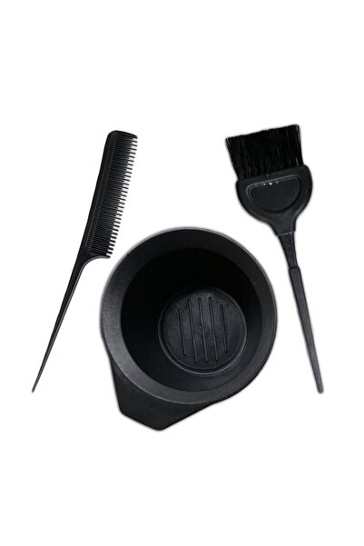Seram Collection Hair Dye Brush Crepe Comb Dye Container Hair Coloring Set