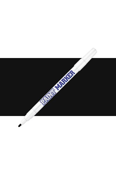 Bigpoint Paint Marker Fine Pen 1-2 mm Black - Black