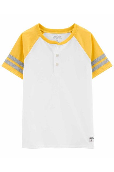 Oshkosh B’Gosh Μπλουζάκι για αγόρι κοντομάνικο λευκό