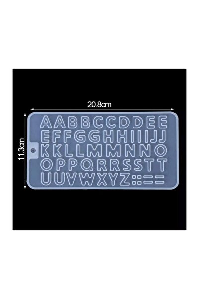 Genel Markalar Epoksi Reçine Kalıp Alfabe