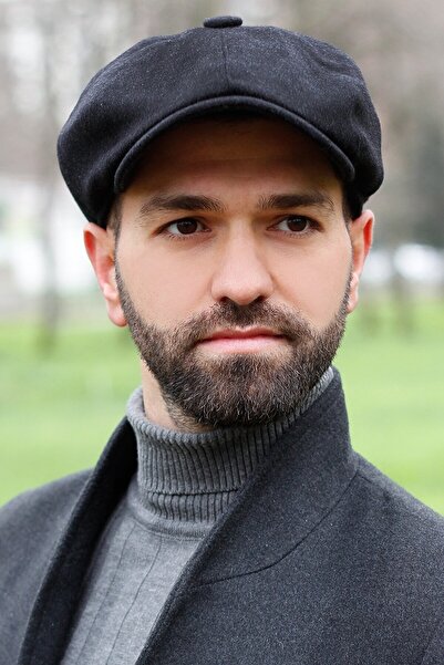 eleven market Peaky Blinders Model Kasket Kaşe Kumaş Siyah