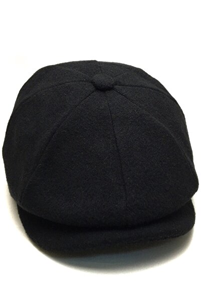 eleven market Peaky Blinders Model Kasket Kaşe Kumaş Siyah