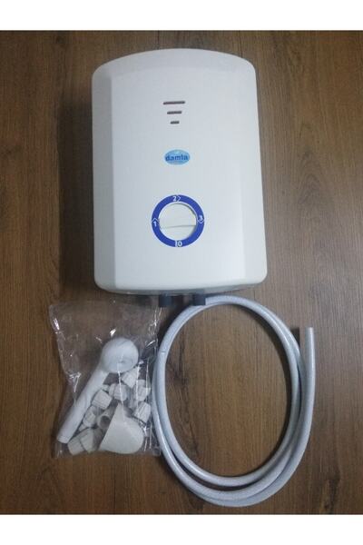 Damla Tıtanıum Elektrıklı Şohben 5 Mt Kablolu Tam Takım Set