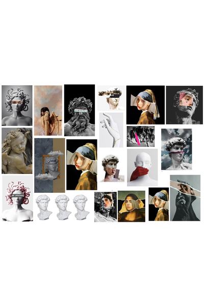 TELLGRAF REKLAM HİZMETLERİ Sculpture Laptop Sticker (21x31 Cm)