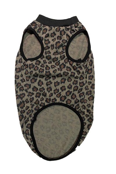 Monopetz Safe Feeling Dog and Cat Clothes - Leopard - Size Xs