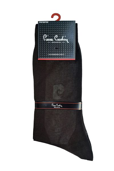 Pierre Cardin Мъжки чорапи Astrea Mercerized, кафяви