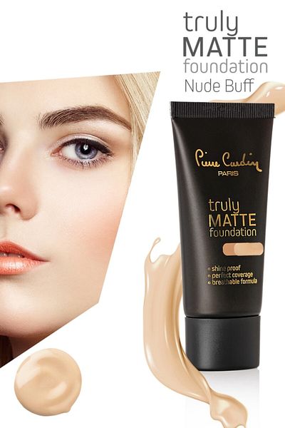 Pierre Cardin Truly Matte Foundation Nude Buff