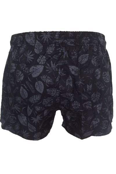 Blackspade Ανδρικό μαγιό με μαύρο εμπριμέ σορτς 8370