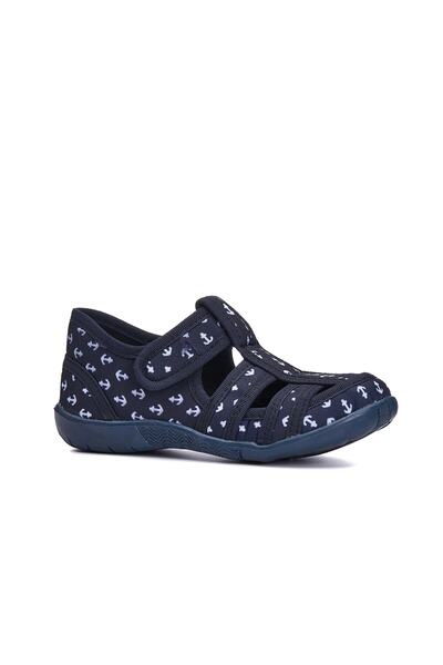 İmerShoes Navy Blue Unisex Παιδικά Σανδάλια - Ευέλικτη, Αντιολισθητική Σόλα, Λινό Velcro, Καθημερινά Παπούτσια Νηπιαγωγείου 141