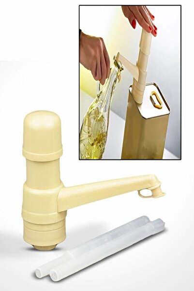 naque Sıvı Yağ Pompası Teneke Uyumlu Manuel Basmalı Ayçiçek Yağı Aktarma Pompası