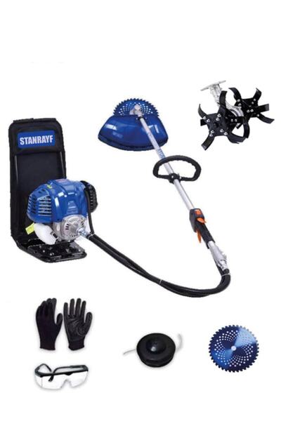 stanrayf Stanraf Alman X-torq 9800 13 Hp Sırt Tipi Benzinli Ot Çim Biçme Tırp...