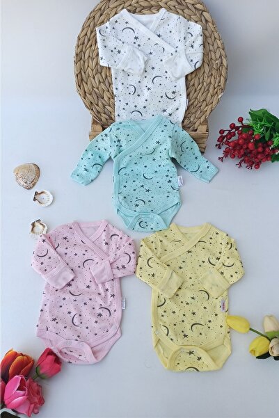 dubi baby بدلة قطعة واحدة للفتيات حديثي الولادة مع قفازات