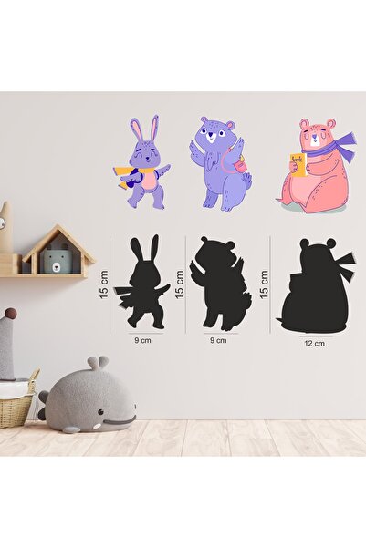 Wooden Nursery Decor with Animal Figure 4