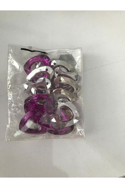 Kartopu Plastic Bead Heart Shaped