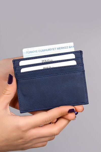 Polo Air Men's Sports Card Holder Navy Blue