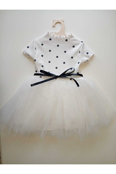 Şeker grup فستان طفلة منقط توتو