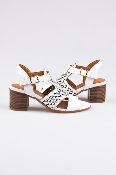 Venüs 1857209y Genuine Leather Heeled Sandals Summer Shoes