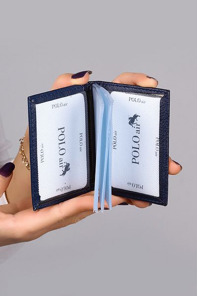 Polo Air Men's Classic Card Holder Navy Blue