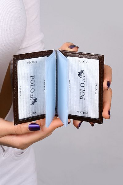 Polo Air Men's Classic Card Holder Brown