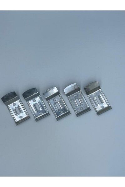 GÖZDE PERDE Roller Blind and Zebra Blind Mounting Apparatus Metal Leg (Narrow Case 3.5 Cm) 15 Pieces