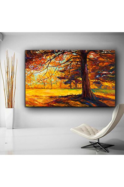 Sebenta Yağlı Boya Ağaç Gölgesi Kanvas Tablo
