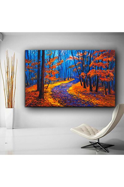 Sebenta Orman Yolu Kanvas Tablo