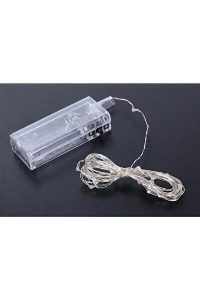 Happyland Peri Led 3 M Beyaz Perl Pilli Led Işık