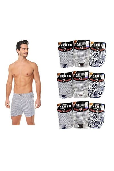 Seher Yıldızı Ανδρικό Boxer με σχέδια 3 τεμαχίων