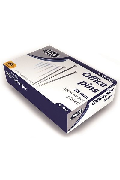 Mas 333 Nickel Ball Needle 50 gr 28 mm