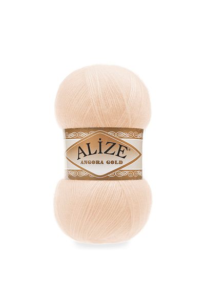 Alize Angora Gold 681 Ανοιχτός Σολομός 100 γρ. Πλεξίματα Σχοινί 20% Μαλλί - 80% Ακρυλικό 100 gr - 550 m