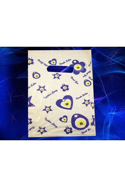 KENT Evil Eye Bead Printed Scavenging Bag 20*30 Cm 100 Pieces