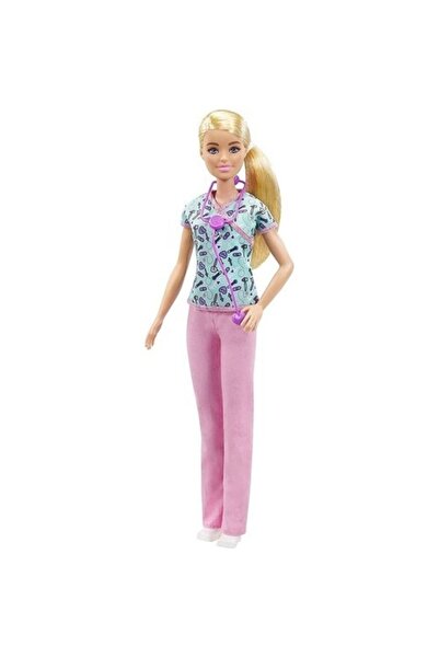 mattel Barbie Meslek Bebeği - Hemşire Dvf50 Gtw39 Lisanslı Ürün