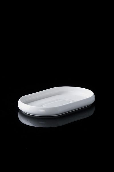 ACAR Bianco Perla Porcelain Oval Plate 20 cm Sct-21-0229/36