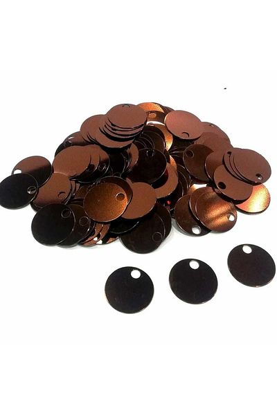 orhanucuzluk Πλατό τσάντας και σουπλά 20 mm (25 γραμμάρια) Χαλκός