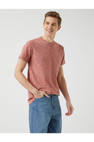 Koton Basic T-Shirt με μάργες