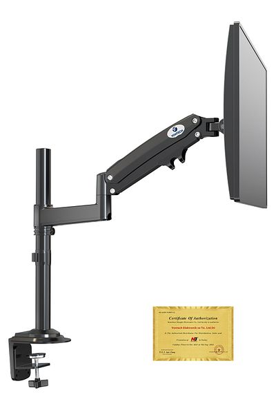 VONTECH North Bayou Nb H100 Mnt04 17-30" Lcd Led Monitor Holder Vesa Monitor Stand with Shock Absorber