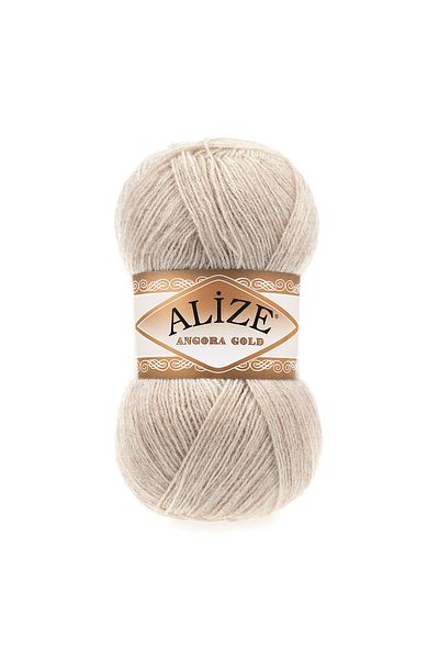 Alize Angora Gold 152 Beige Melange 100 Γρ. Πλεξούδα νήμα 20% μαλλί - 80% ακρυλικό 100 gr - 550 M