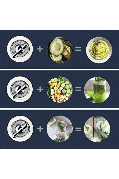 Yasomi Bl019 Retro Smoothie Blender Bej ( Türkiye Garantili )