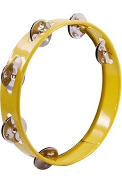 Vatan Vd-20s Boş Metal Zilli Tef Kına Tefi Sarı