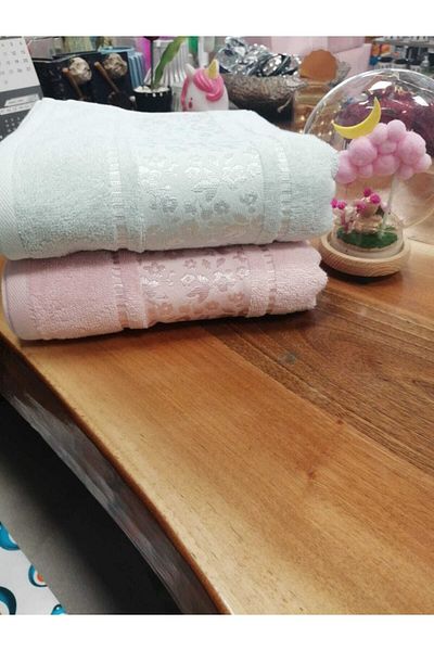 Özdilek Camellia 2 Pack Towel Pink Mint