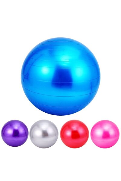 Clifton 1 Adet Pompa Hediyeli Pilates Topu 65 Cm Pilates Eğitim Topu