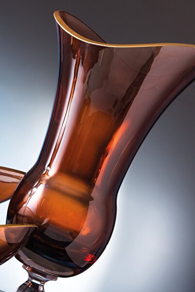 KCD Kahve Elips Vazo