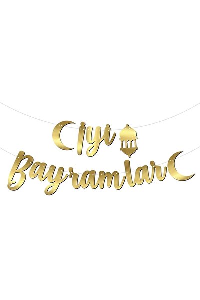 DÜVENCİ TİCARET Banner de caligrafie Sărbători bune M69
