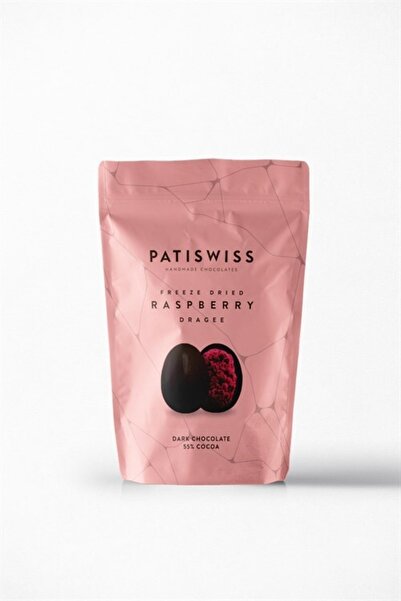 Patiswiss Bitter Çikolatalı Ahududu Draje, 80G