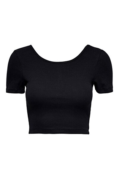 ONLY Γυναικείο Crop Top Συντομό Rib Top 15235303