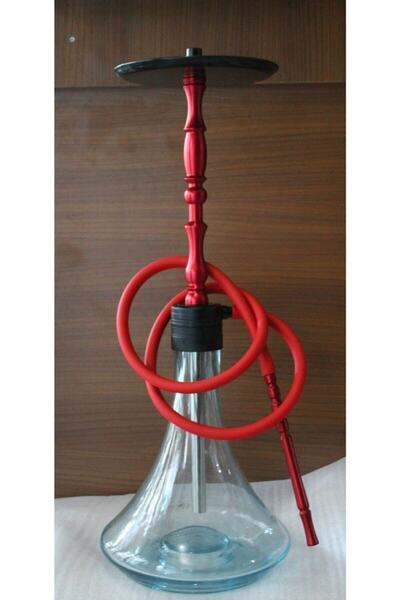 CevherTicaret Büyük Boy Paslanmaz Gizli Puf Çelik Nargile Takımı