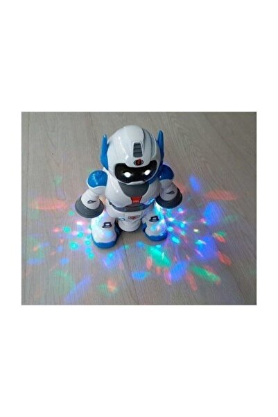 LZCZ Işıklı Ve Sesli Dans Eden 360 Derece Dönebilen Oyuncak Robot No.6678-5