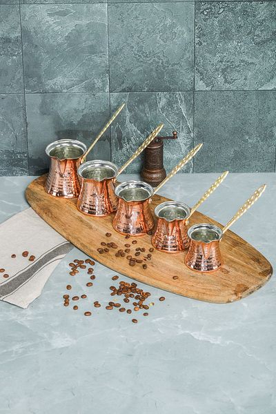 Wonder Copper Coffee Pot Set of 5