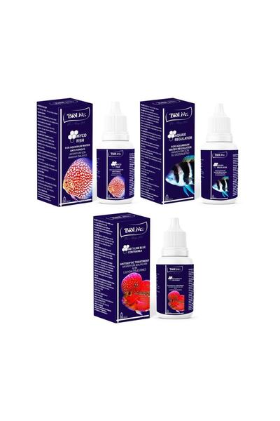Metyline Blue Contranea Balıklar Için Deri Lezyon Iyileştirici 50ml