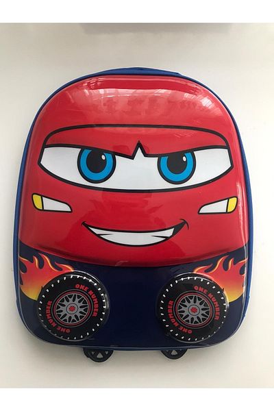 bircan shop 5d Embossed Kindergarten Nursery And Daily Use Bag Backpack